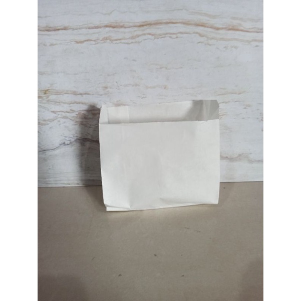 

Paper bag kantong kertas greaseproof tahan minyak 11 x 4 x 11 cm ( min.pembelian 50 pcs)