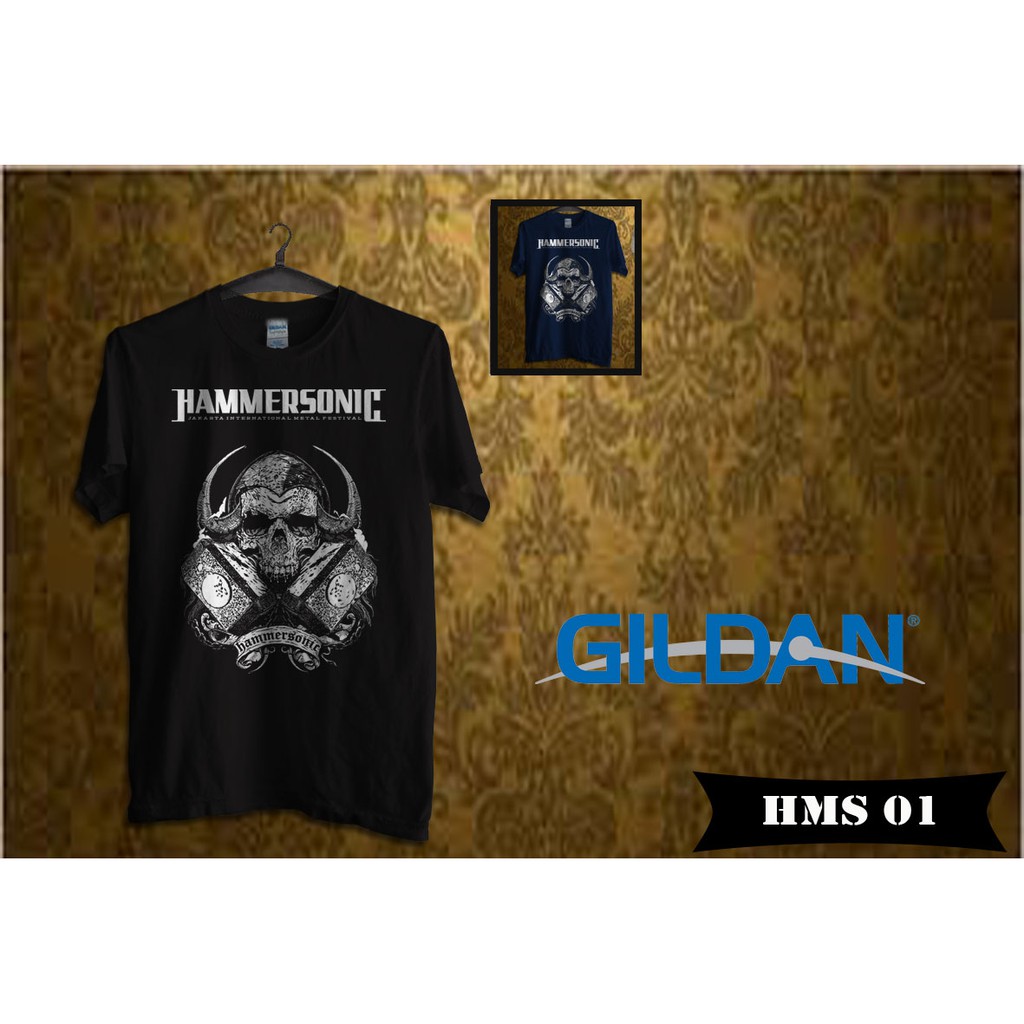 kaos hammersonic original gildan hms11