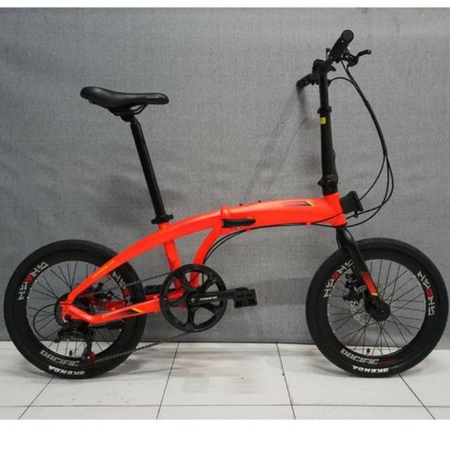 PACIFIC NORIS 1.0 VT Folding Bike / Sepeda Lipat 20"