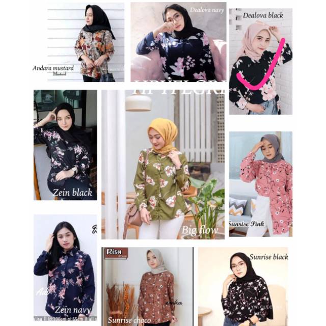 PROMO BLOUSE MONALISA MURAH