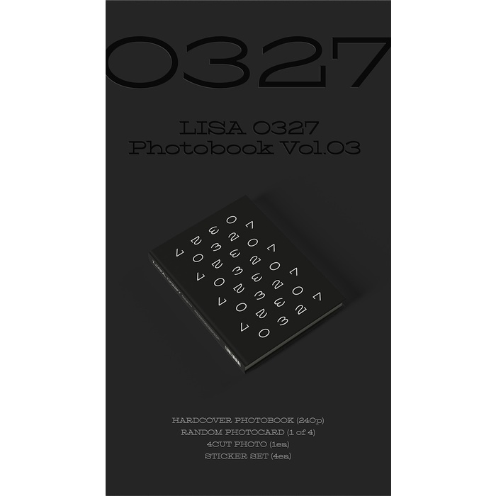 LISA - Photobook 0327 Vol.03 (YG select / weverse)