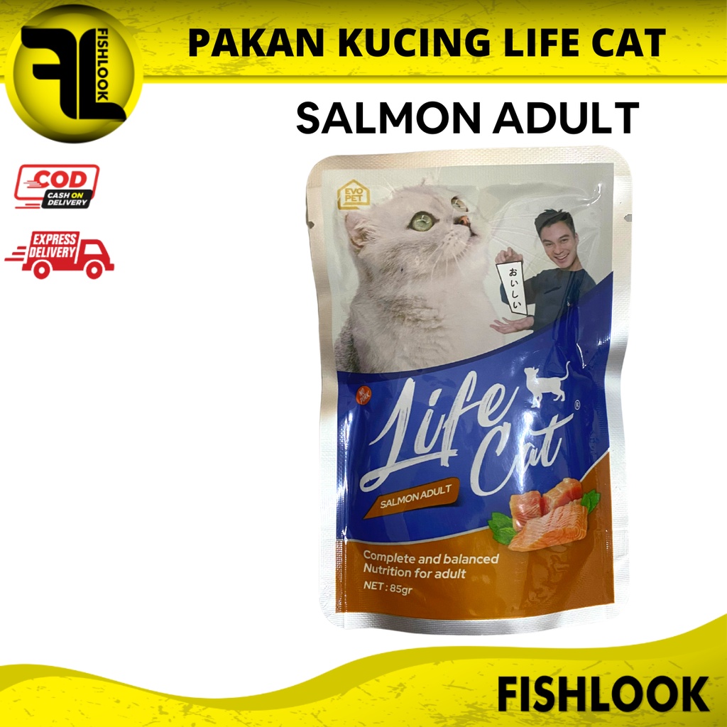 Life Cat Pouch 85 Gr - Makanan Kucing Basah Pakan Kucing Basah Terbaik