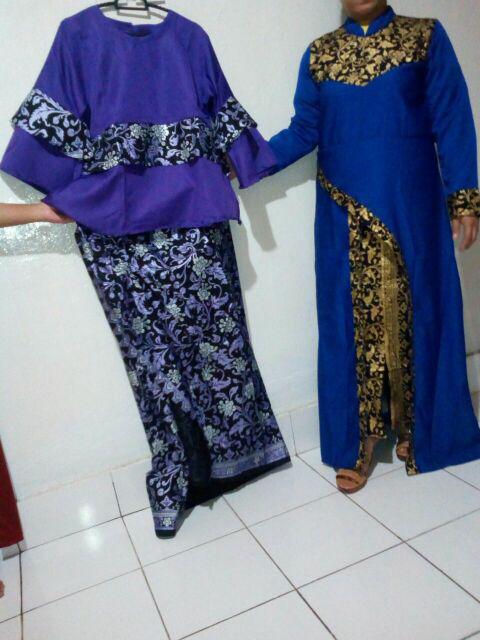 Zola_batik Couple Longcardi Princes