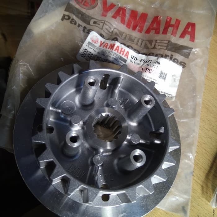 Kaki 4 Plat Kampas Kopling - Force Vega Force FI Asli Yamaha 1FD-E6371-00