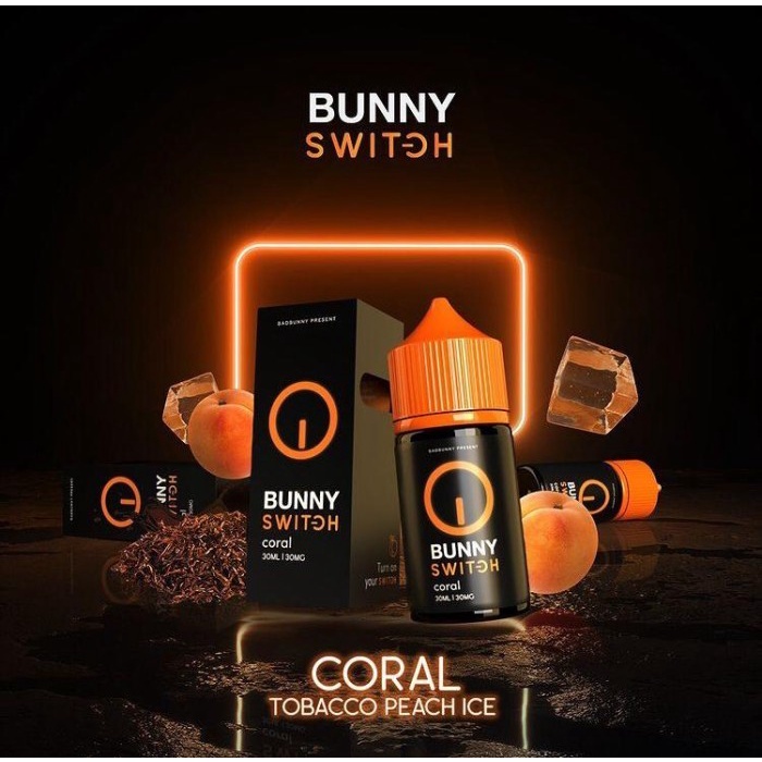 Bunny Switch Coral Salt Nic 30ML by Bad Bunny