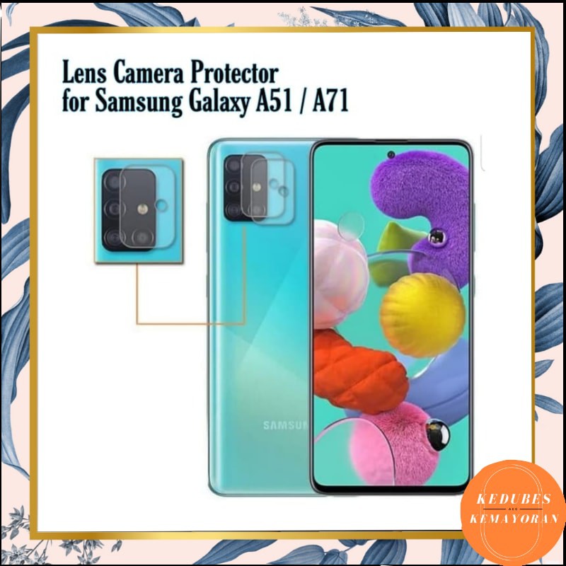 Tempered Glass Camera Lens Pelindung Kamera Samsung A20, A52, A11, A30S, J7 PRIME, M21, A01, M31[KK]