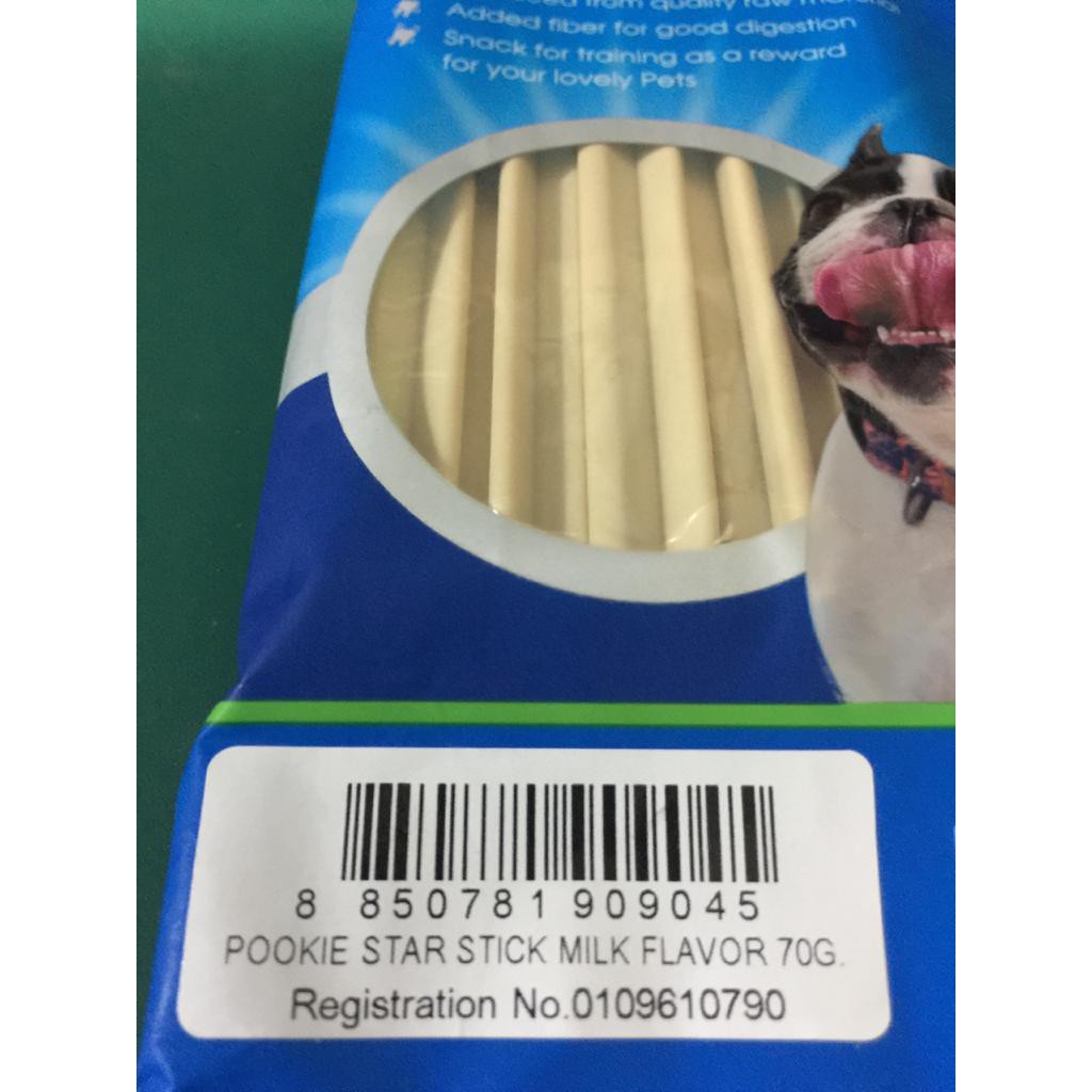 Pookie Dental Care Star Stick 70gr Cemilan Gigitan Anjing