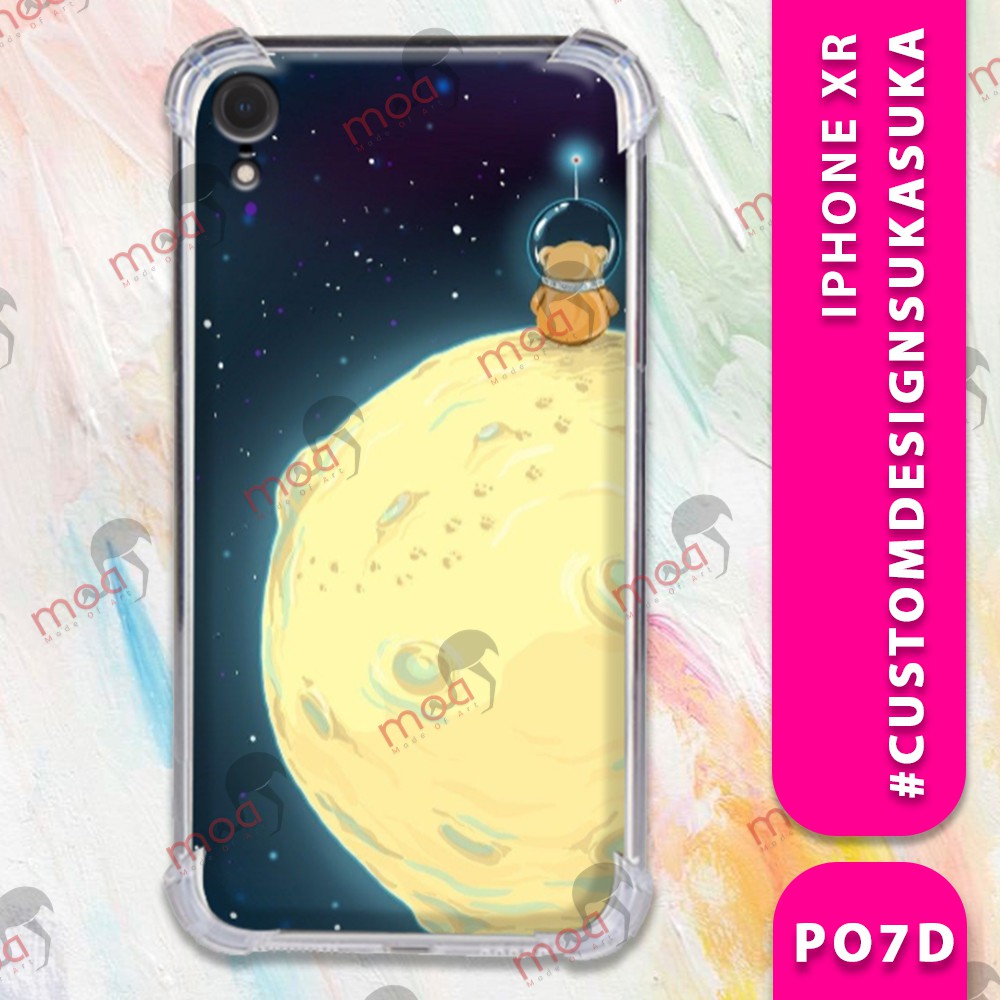 Custom Casing Handphone Sarung HP Premium Case Anti Crack Apple iPhone XR Artisan Kekinian Mewah