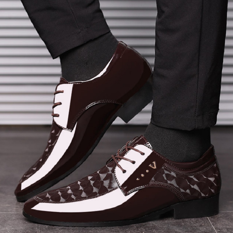 COD Sepatu Pantofel Pria Pantofel Tali Hitam Pria Oxford Kekinian Fantofel Kuliah Kerja Kantor Keren Sepatu Murah 067