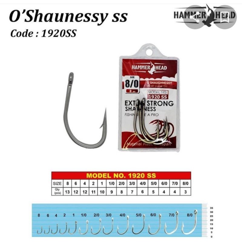 HOOK HAMMERHEAD 1920ss