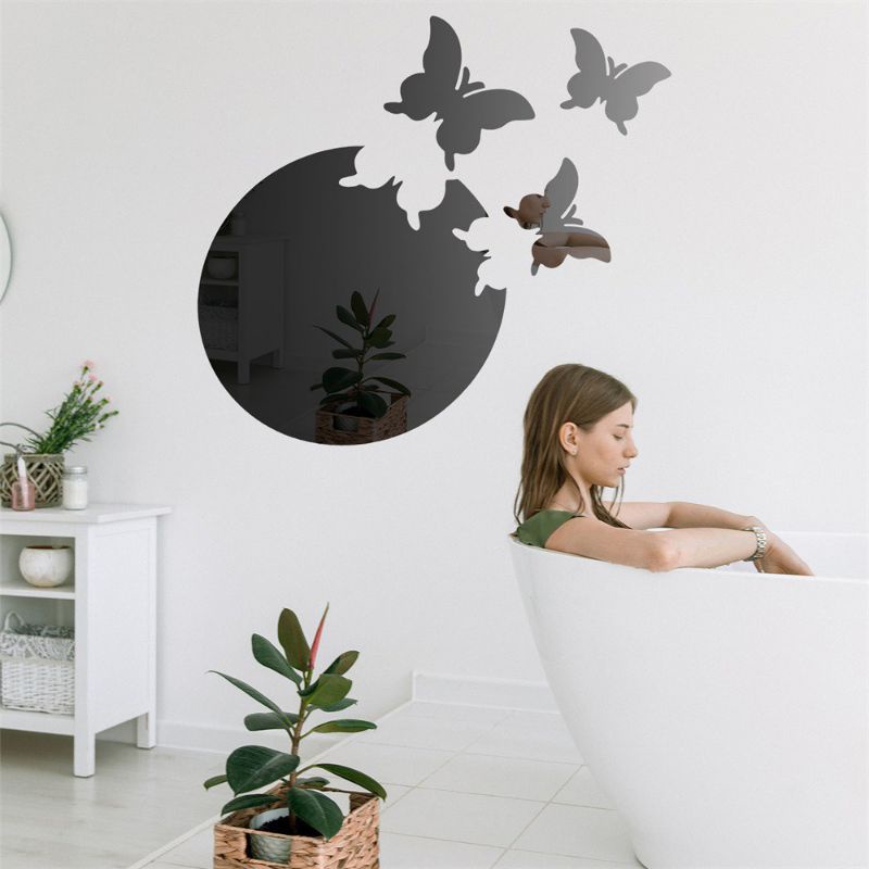 Wall Sticker 3d Stiker kupu kupu