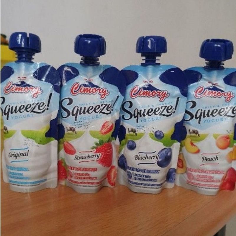 

Cimory yoghurt squeeze 120 gr