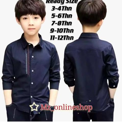 [KODE HFHDH] Mz_onlineshop / BISA BAYAR DI TEMPAT / TOBI / baju kemeja anak laki laki / kemeja anak 