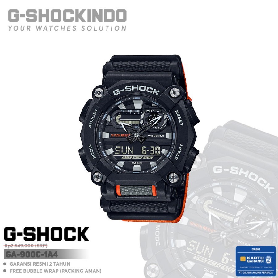 Casio G-Shock GA-900C-1A4 / GA-900C-1A4DR Original