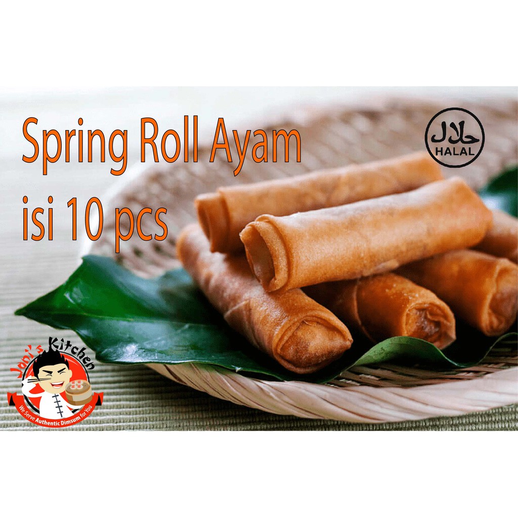 

SPRING ROLLS AYAM TANPA PENGAWET