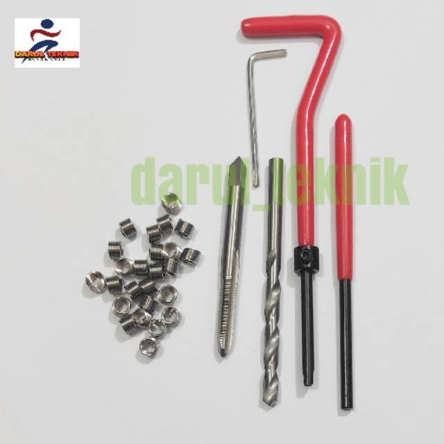 RECOIL VERBOS KEPALA BAUT 12 MM DRAT M8 SET TAP BOR ALAT BANTU