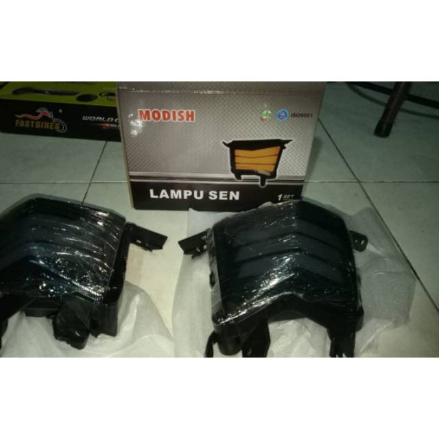 Lampu sen nmax merk modish warna kuning-putih 1 set | Shopee Indonesia