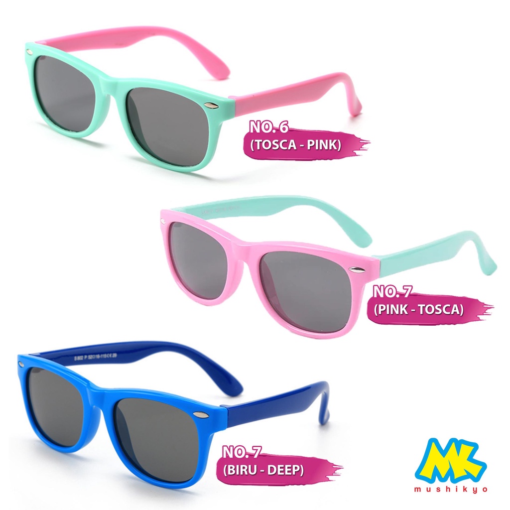 Kacamata Anak - UV400/Polarized - Flexible Sunglasses-6