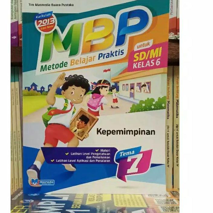 [KODE 77] Buku MBP SD kelas 6 Tema 1-9 Masmedia produck terlaris