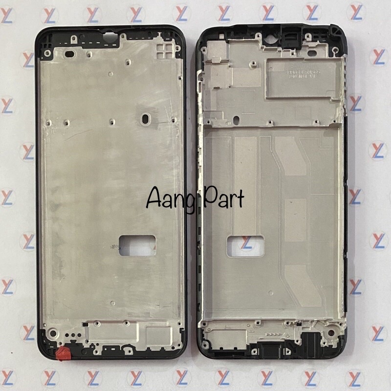 ORIGINAL FRAME REALME C12 | TATAKAN LCD | DUDUKAN LCD TULANG TENGAH REALME C12