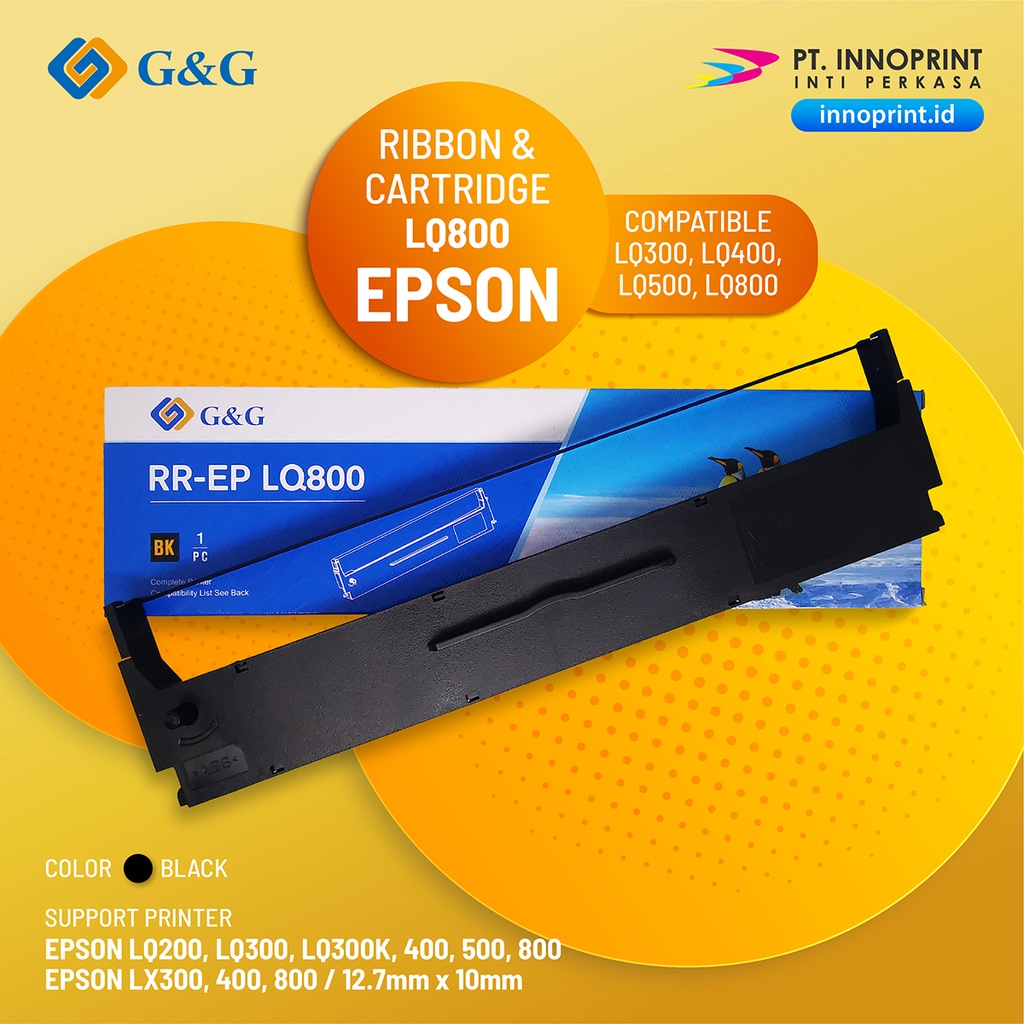 Compatible Cartridge Ribbon Epson 8750 for EPSON LQ300, 400, 800