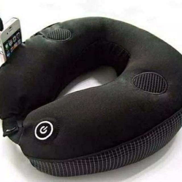 Harga Pabrik Neck Massage Cushion With Mp3 / Bantal Pijat Leher Mp 3 kjRY0LudqgOK