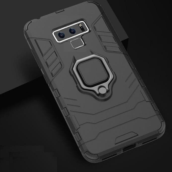 SAMSUNG NOTE 10/NOTE 9/A10 CASE HARDCASE ARMOR PHANTER + RING 360