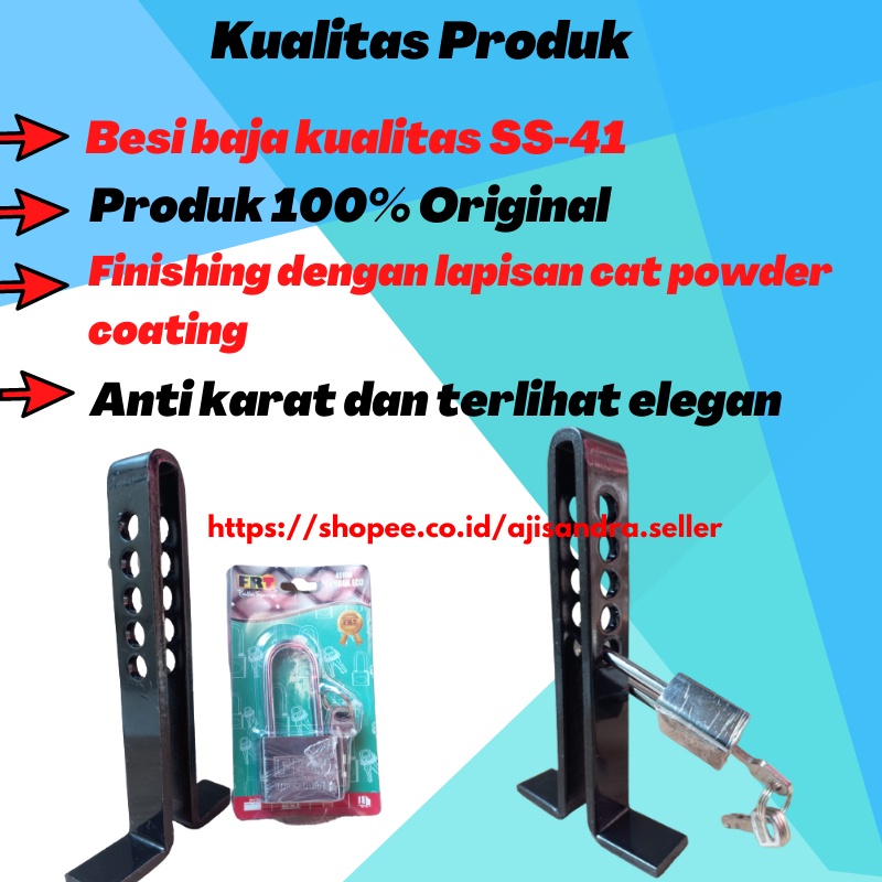 Kunci Pedal Pengunci Kopling kunci Gembok Kopling mobil Pengaman Mobil Pedal Kopling Anti Maling Kunci Ganda Mobil Pengaman