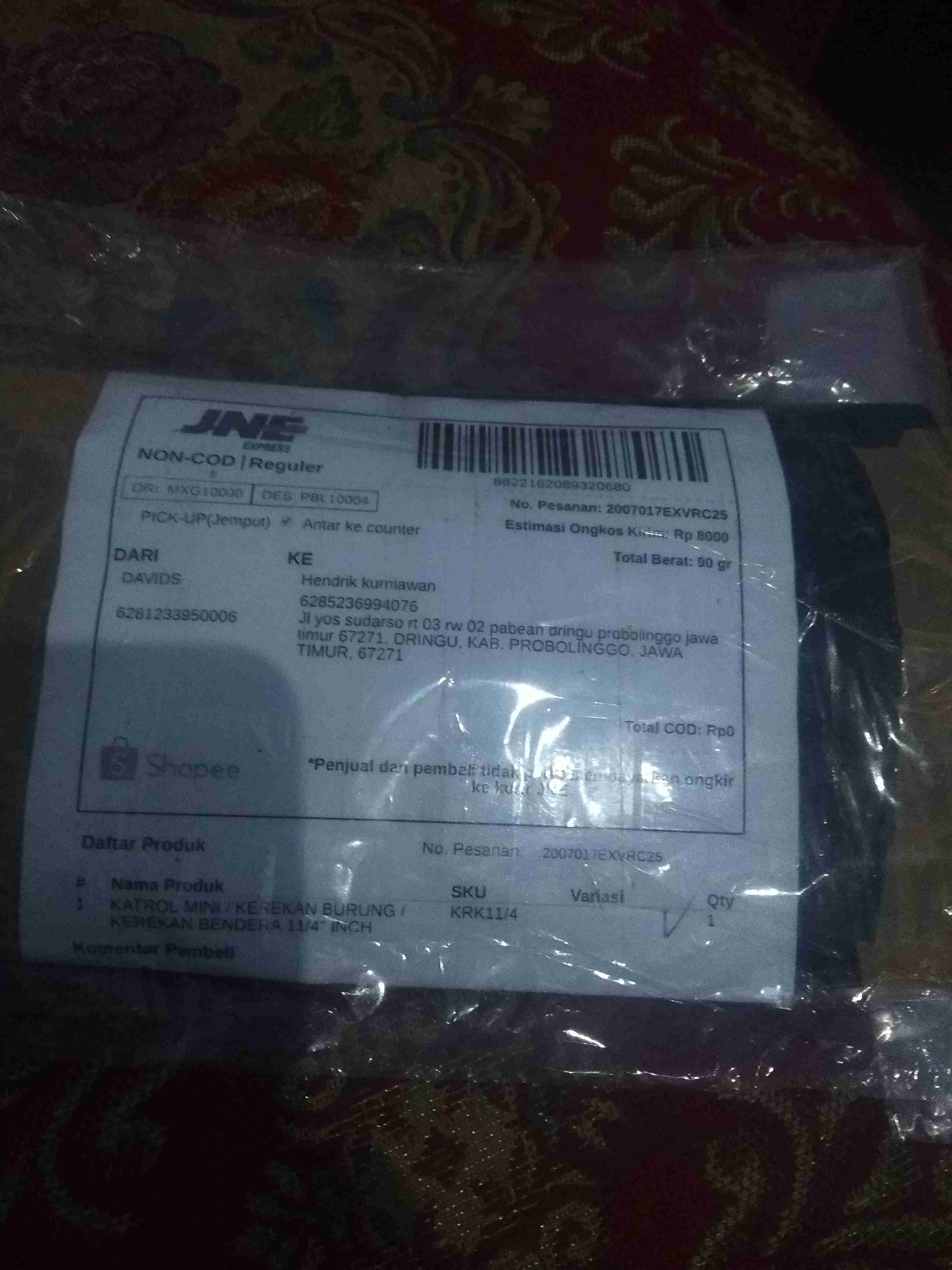 Katrol Mini / Kerekan Burung / Kerekan Bendera 11/4 Inch