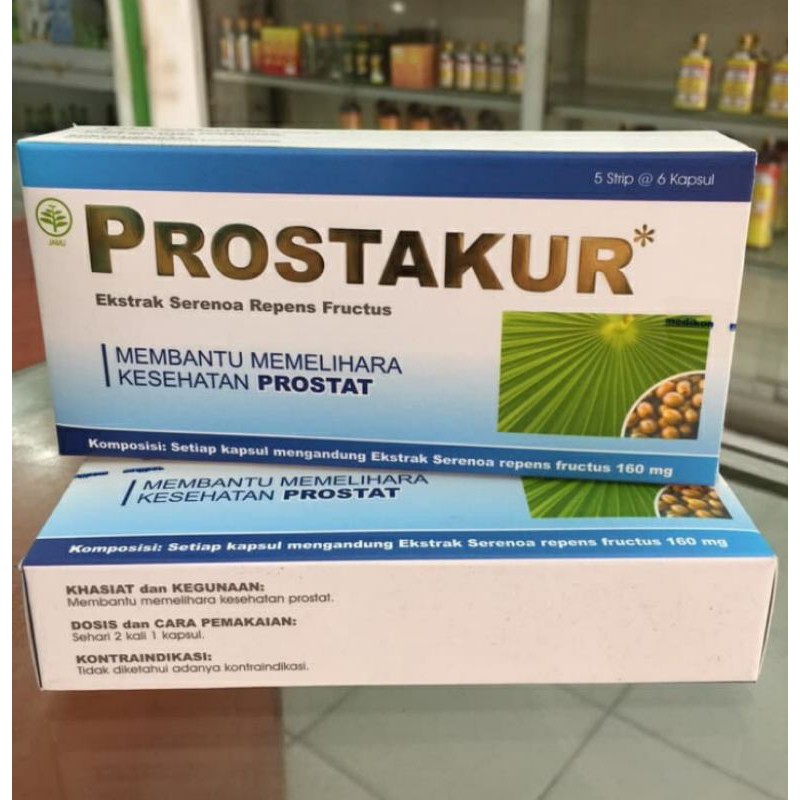 OBAT PENYAKIT PROSTAT MEMBANTU MEMELIHARA KESEHATAN PROSTAT/ PROSTAKUR ORIGINAL HARGA PER BOX