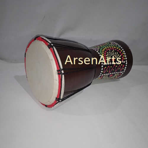 Kendang  Gendang Jimbe Bahan Kayu Ukuran 20cm, 25cm dan 30cm Warna Hitam Tinggal Pilih Kwalitas Oke