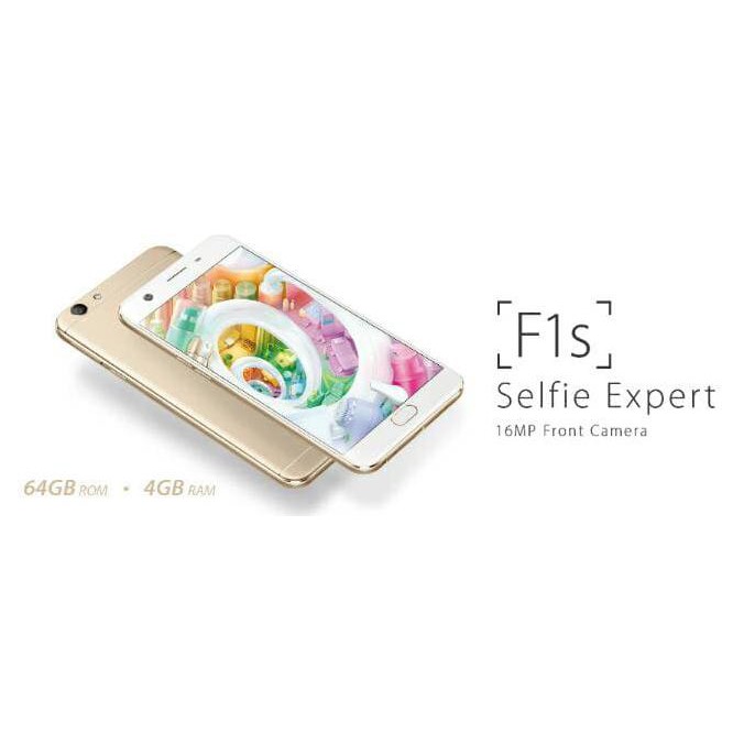 OPPO F1S PLUS/ RAM 4GB & ROM 64GB - Gold HOTSALE