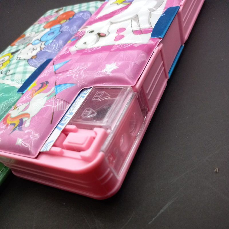 DISGRIP/Kotak pensil magnet+rautan/disgrip magnet/tempat pensil-4