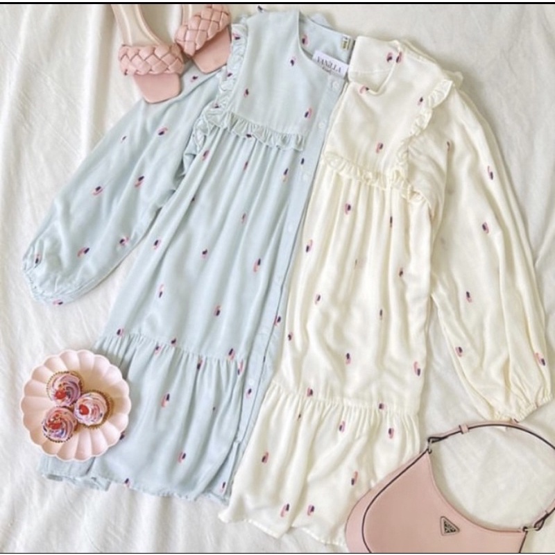 Cupcake Blouse White L/XL Vanilla Hijab