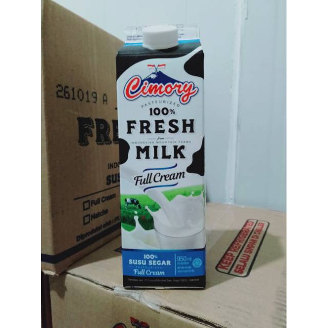 

Fresh Milk Cimory Susu Pasteurisasi 950ml