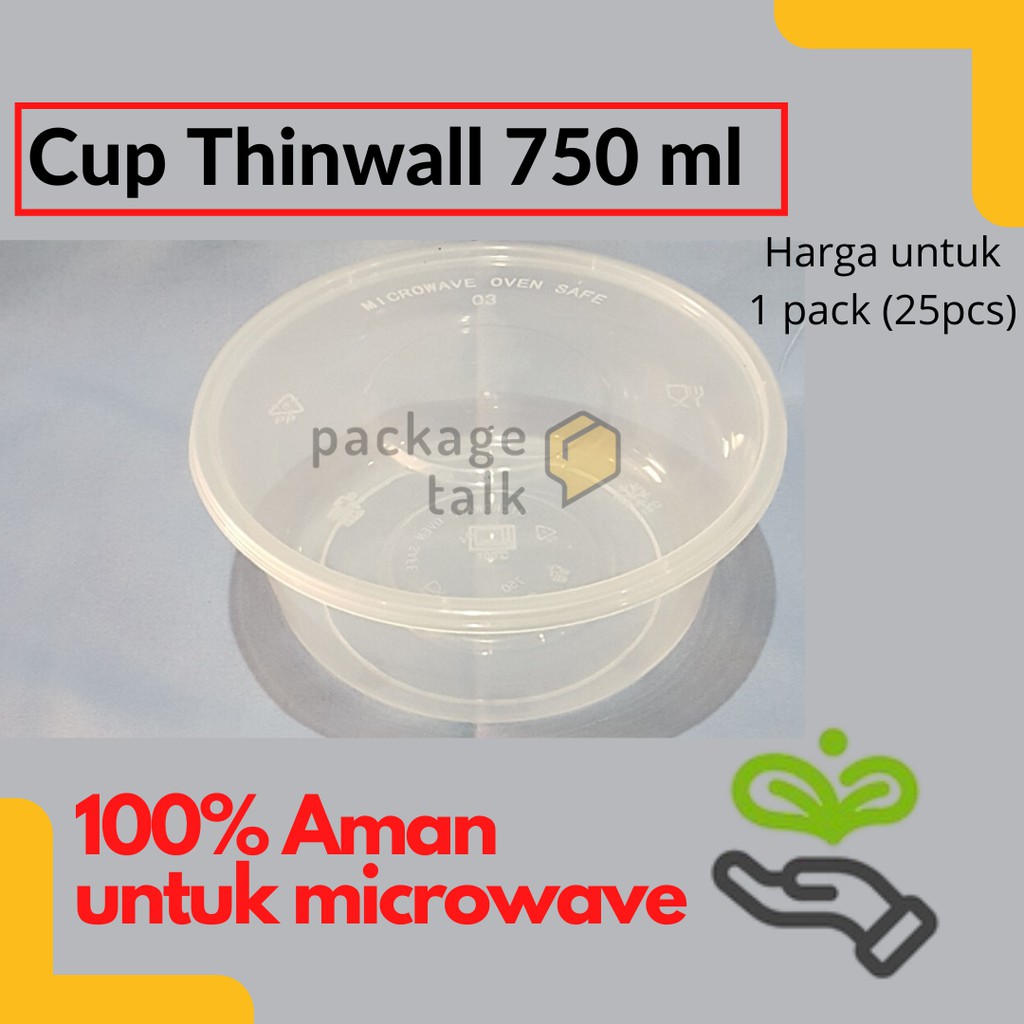 Toples plasik | kemasan makanan | thinwall bulat | kotak plastik serbaguna | cup puding | kontainer