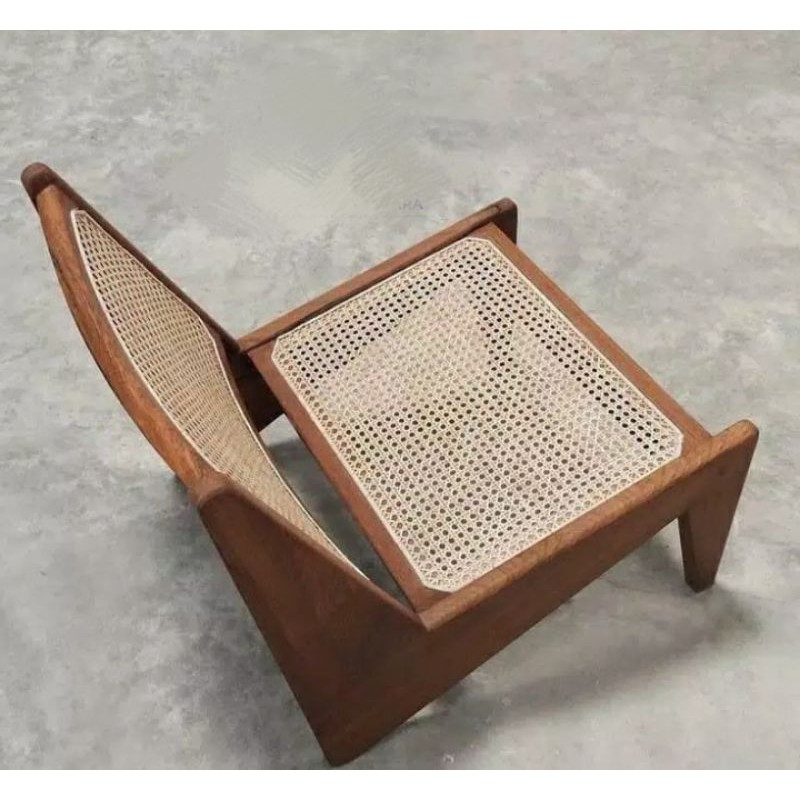 Kursi lesehan jati rotan