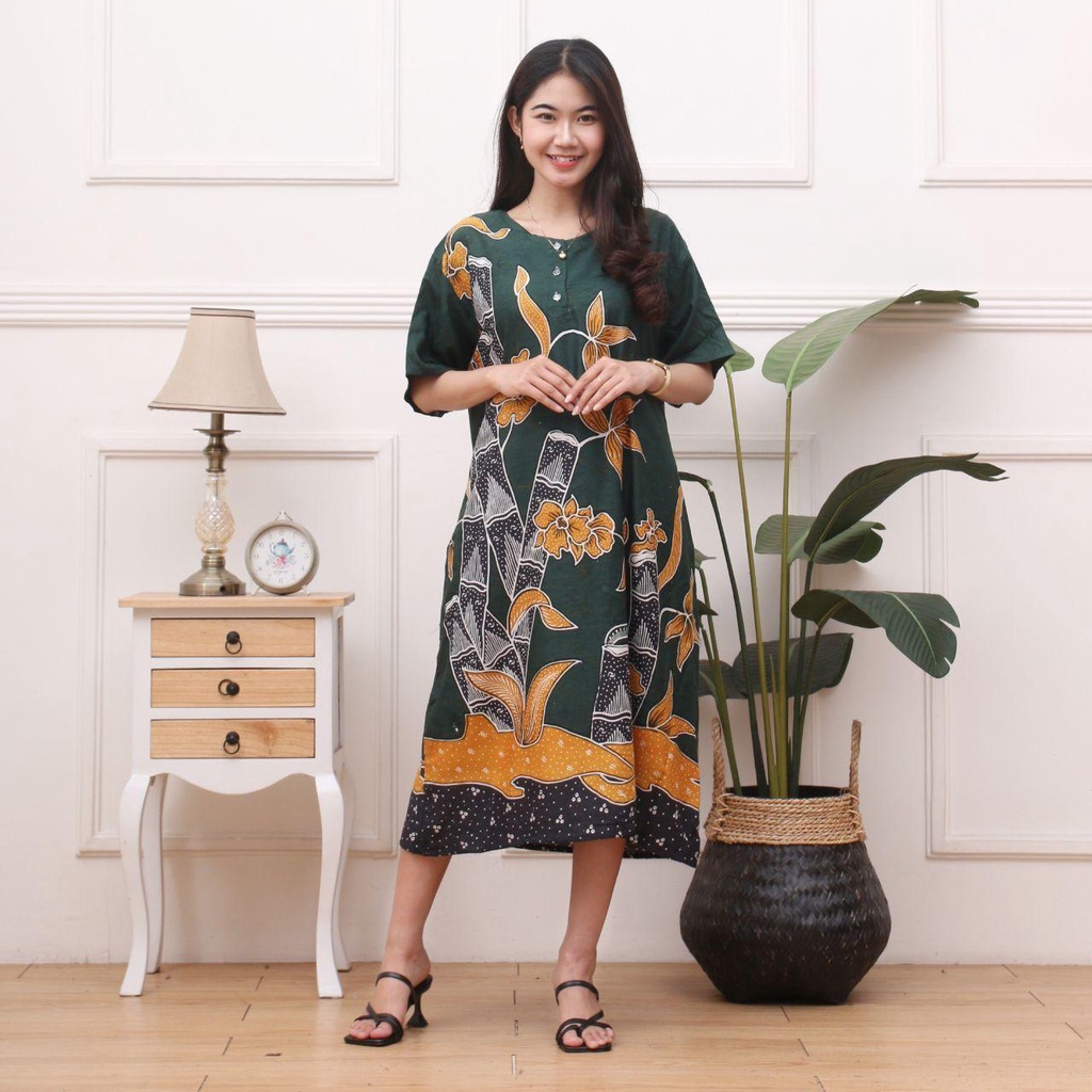 Daster Jumbo BELLE Daster Busui  Daster Cantik  Baju Tidur  Baju santai  Daster Batik