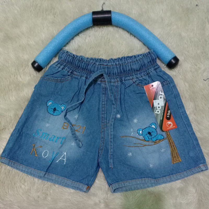 CELANA HOTPANTS JEANS ANAK:5--6 (thn