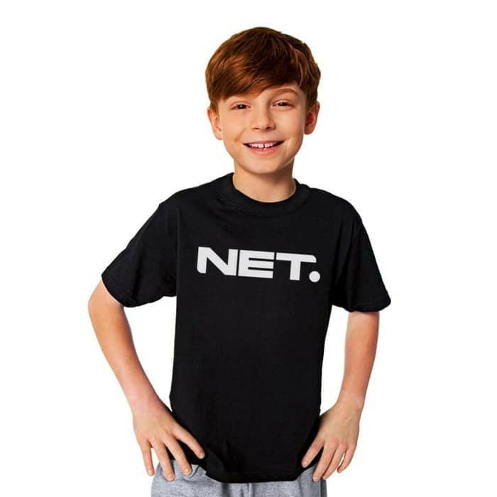 Tshirt Kaos Anak Anak NET TV By Zalfa Kids