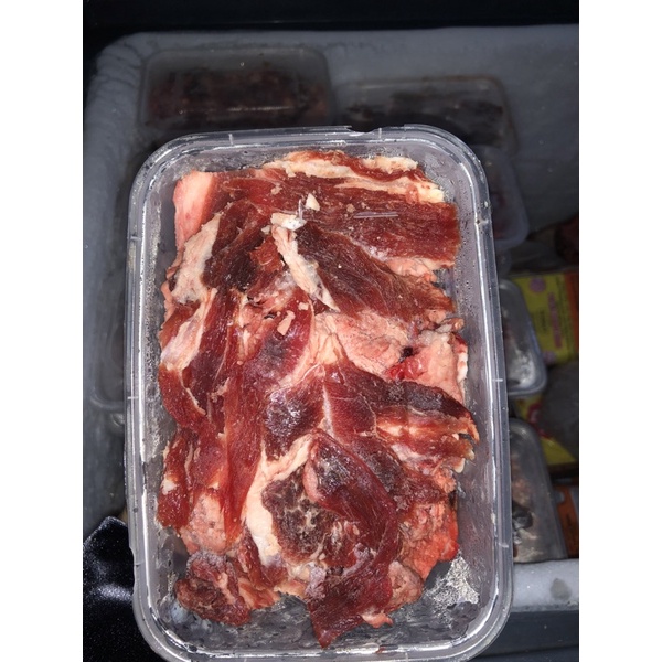 

Tetelan Rawon Daging 500gram
