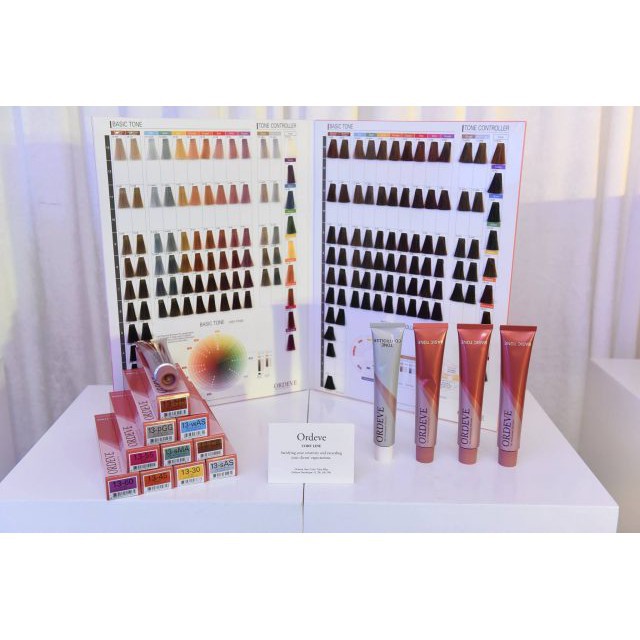 MILBON ORDEVE Cat Rambut/ cat silver/ Abu/Pastel & OXYDANT