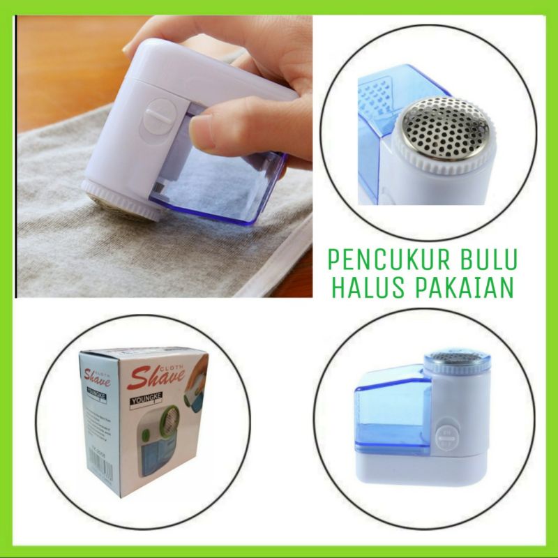 TaffHOME Mesin Pencukur Bulu Halus Pakaian Electric Portable Grosir.!!