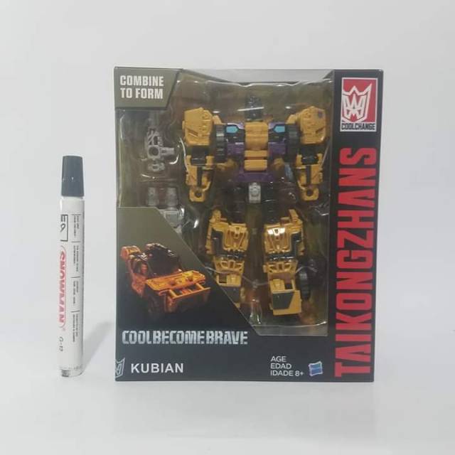 Mainan action figure transformers Swingle Coolbecomebrave boxswingleTaikongzhan kubiancool chang