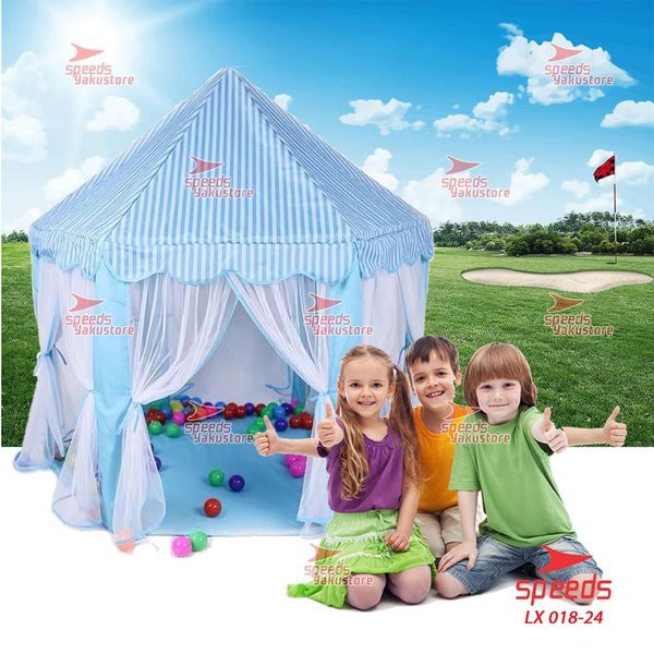 Tenda Anak Princess Castle Jumbo Mainan Anak Portable Mainan Indoor Outdoor Portable AN8111