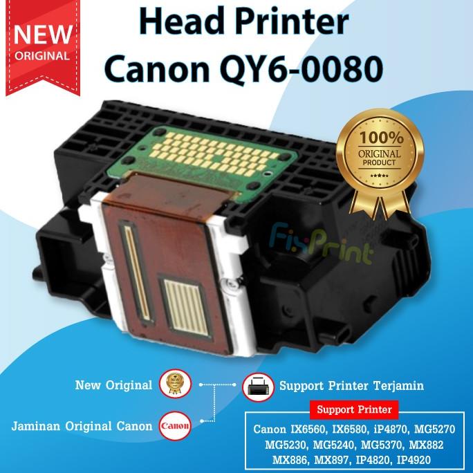 Printhead Canon Ix6560 Head Ip4870 Mg5270 Original Promo Qy6 0080 Original