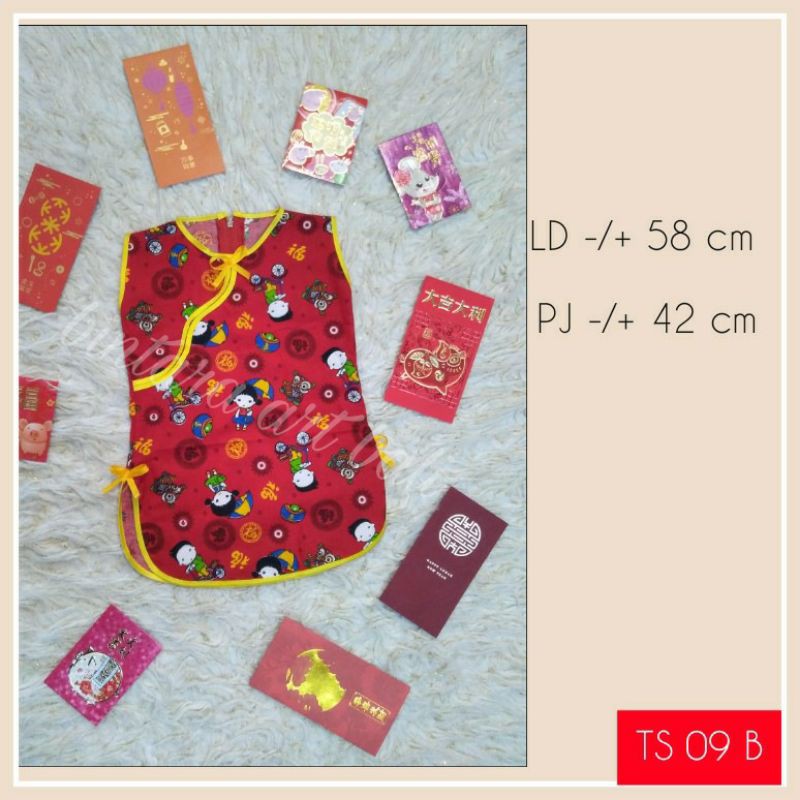 dress anak perempuan balita baju imlek baju shanghai cantik lucu baju imlek anak perempuan