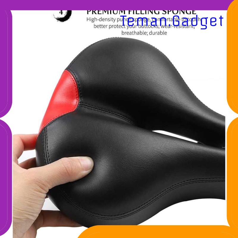 TG-IB432 WEST BIKING Sadel Sepeda Bike Saddle Leather