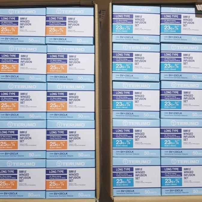 WING NEEDLE TERUMO / WING 23 / WING 25 / WING Needle -25 G