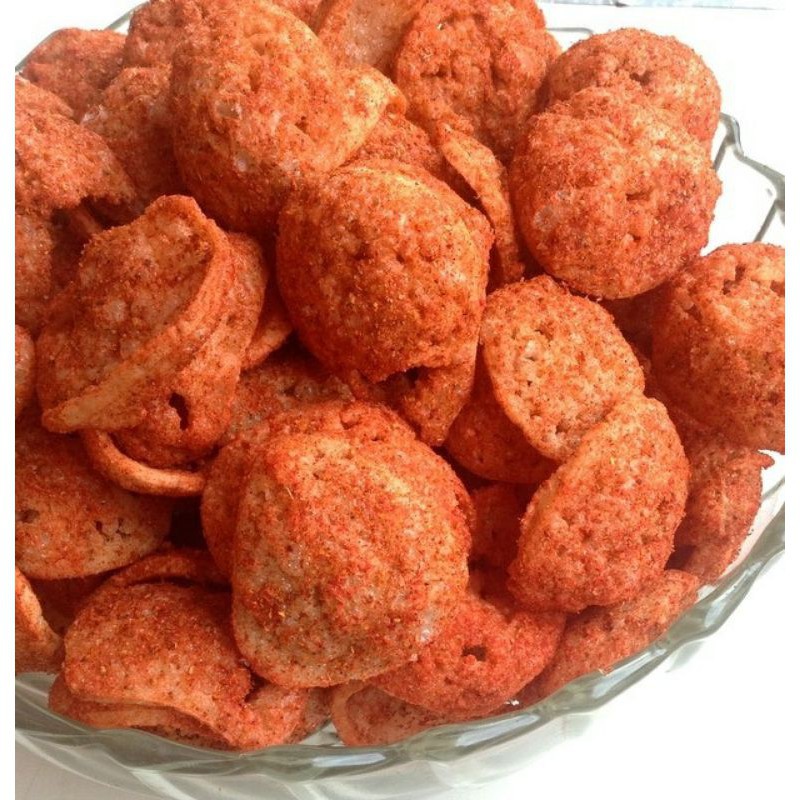 basreng bandung 500gr BASRENG BASO GORENG BASRENG PEDAS basreng bulat basreng ikan basreng murah-6